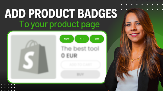 How to implement Shopify product badges ?